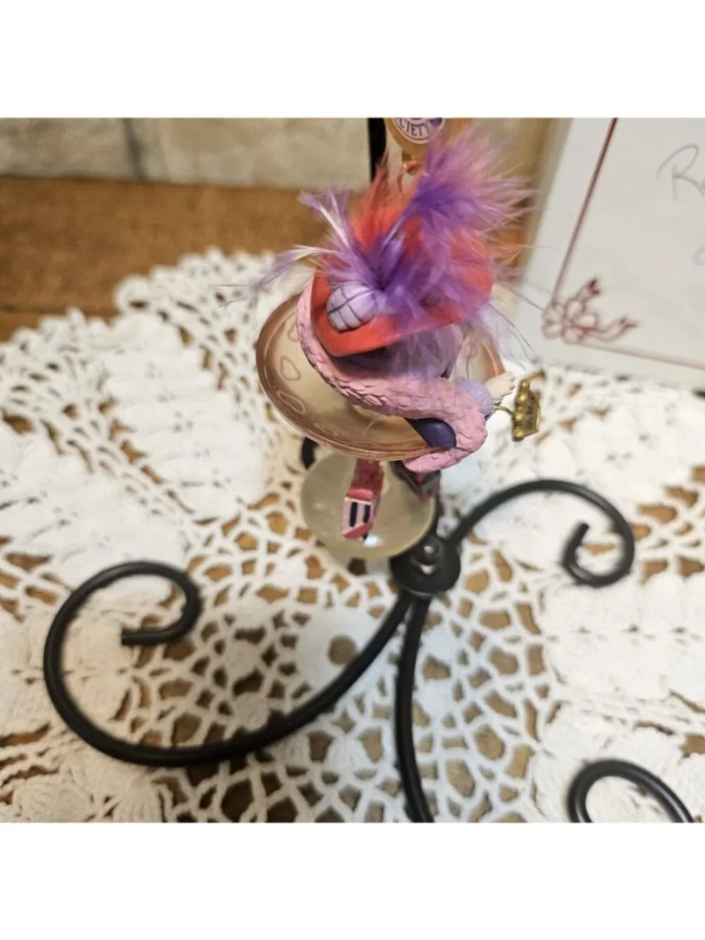 Red Hat Lady Purple Dress 2014 Danbury Mint 